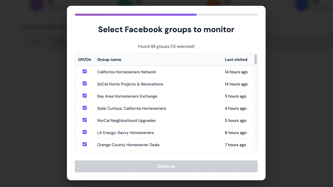 OneStopSocial Dashboard